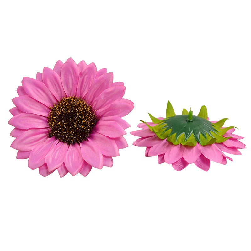 blue_artificial_sunflower_flower_head