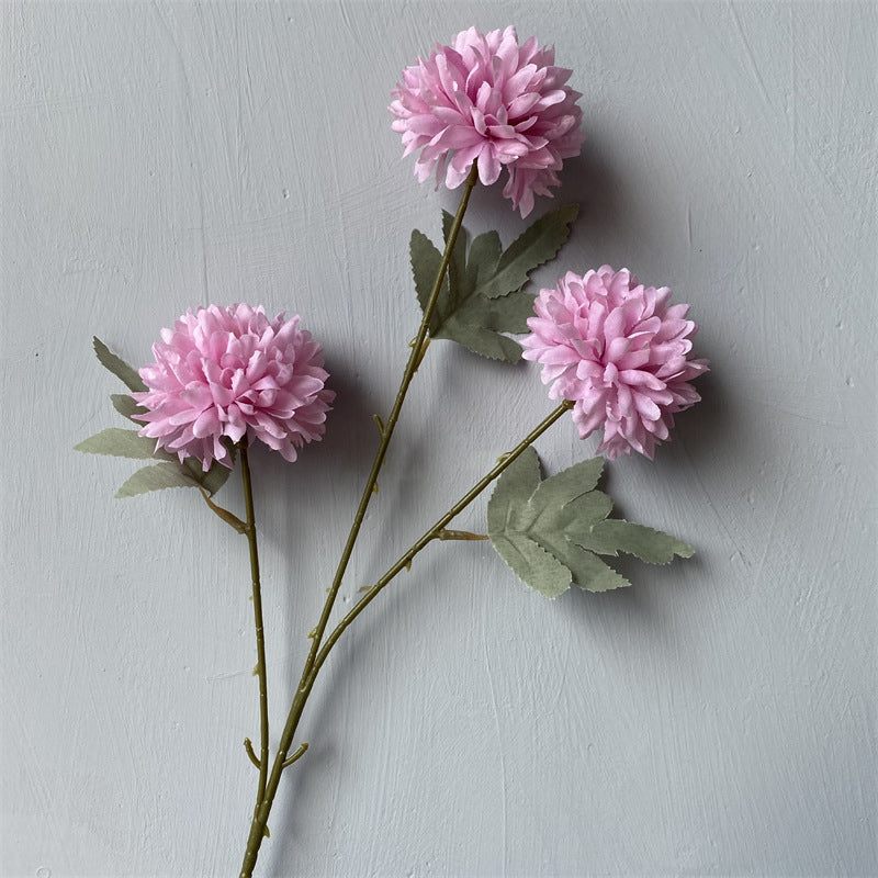 Mixed Color Faux Chrysanthemum Flowers for Wedding Decoration