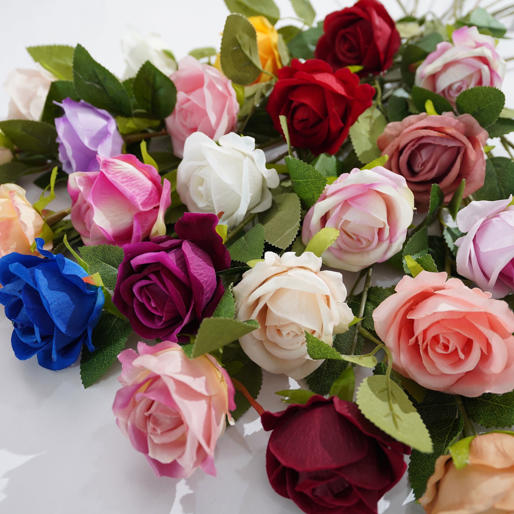 purple-silk-rose-single-stem-flower