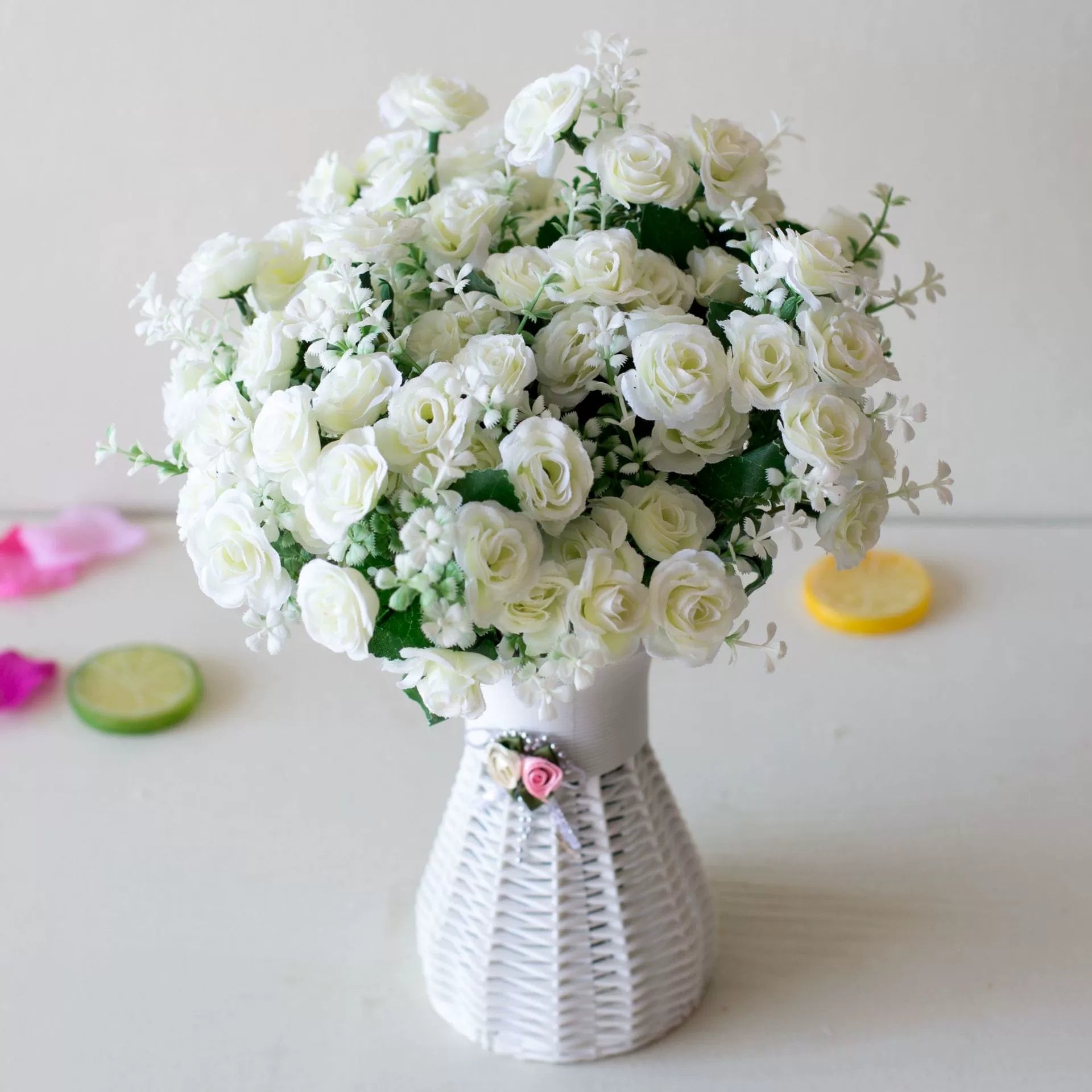 DIY Wedding Floral Supply Mini Silk Roses