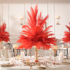 Close-up of thick fluffy black ostrich feather plumes texture
