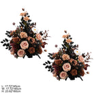 autumn wedding floral centerpiece decoration