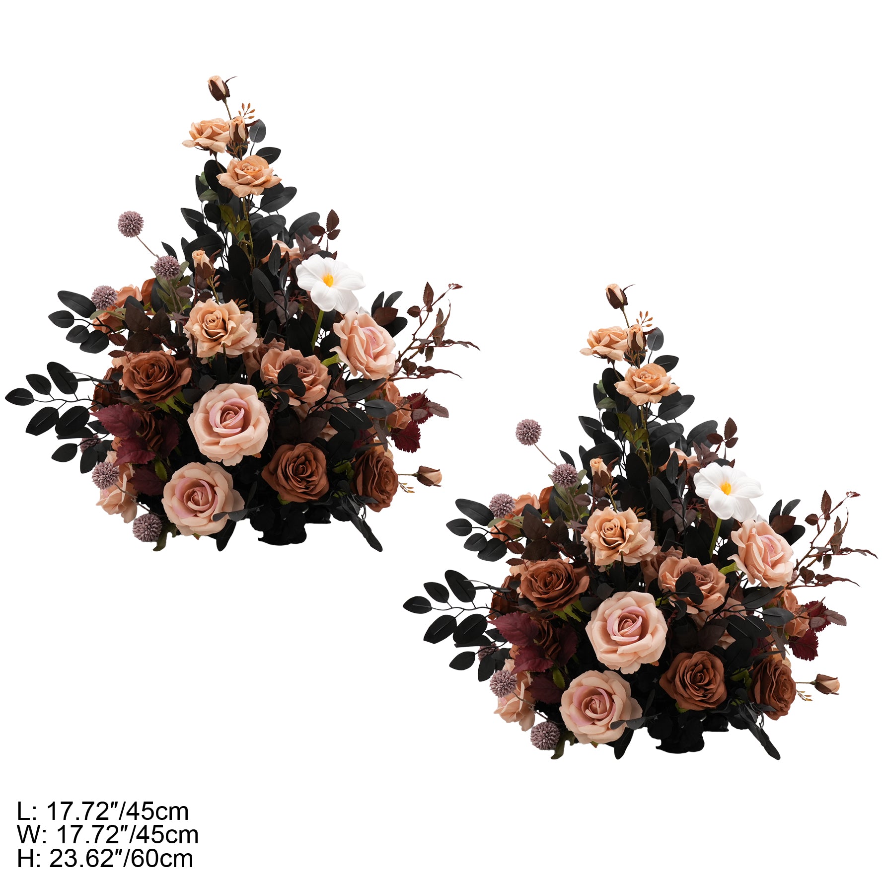 autumn wedding floral centerpiece decoration