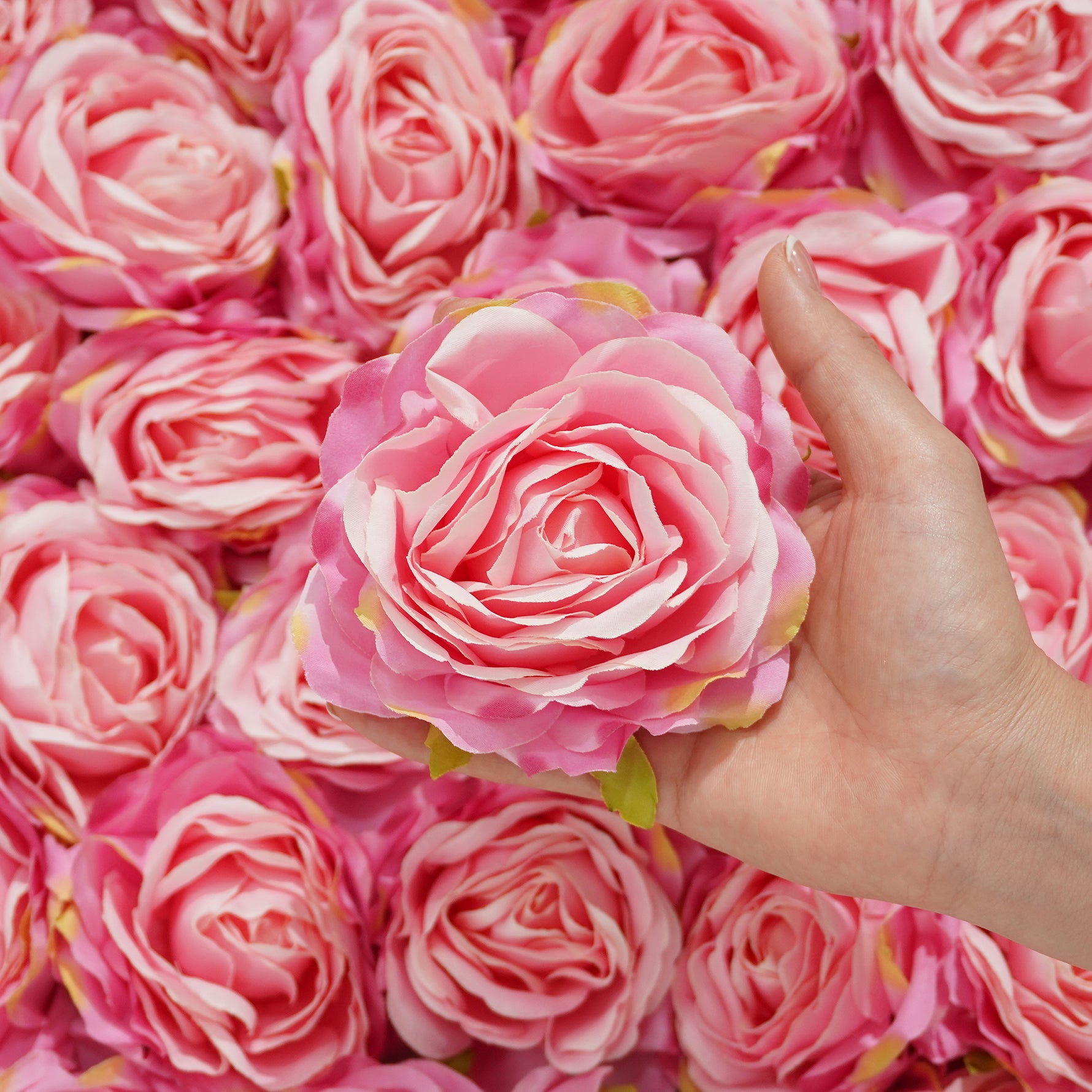 multicolor-silk-rose-heads-floral-material