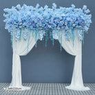  faux hanging blossom arch floral decoration