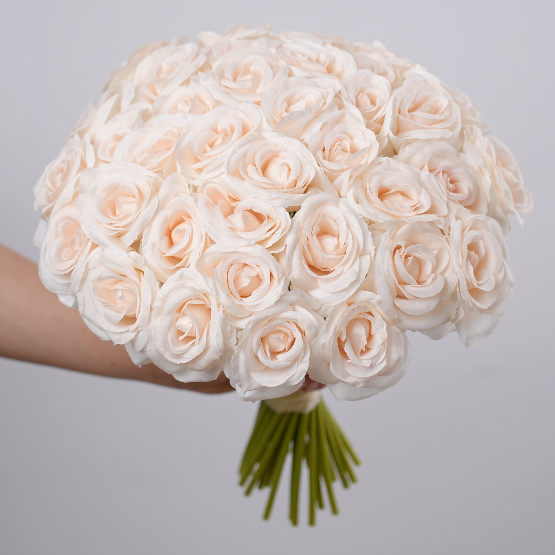 single-stem-fabric-rose-flower-size-measurement