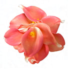 Multi Color Artificial PU Calla Lily Blooms