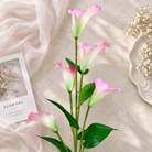 Tall faux calla lily sprays for home and event decor