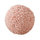 pink rose flower ball wedding table centerpiece