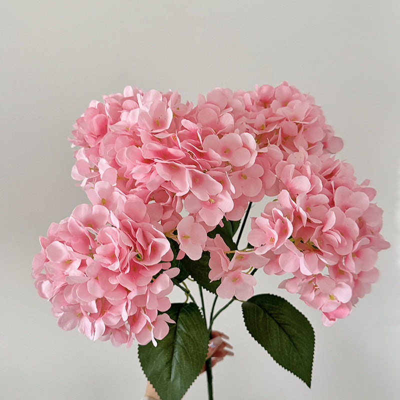 faux-hydrangea-with-green-leaves-vase-set