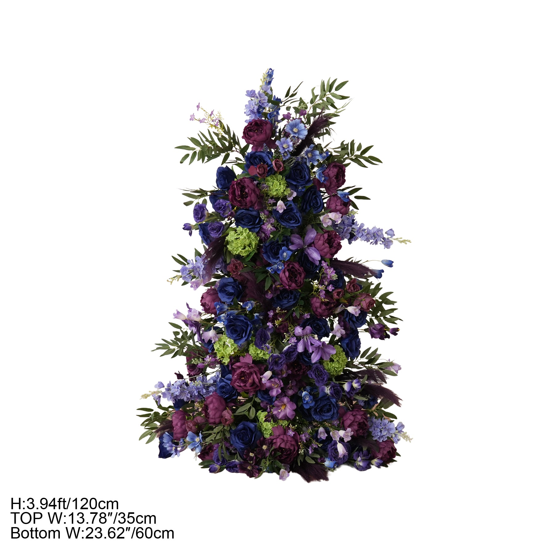 lush_foam_flower_row_ceremony_photo_prop