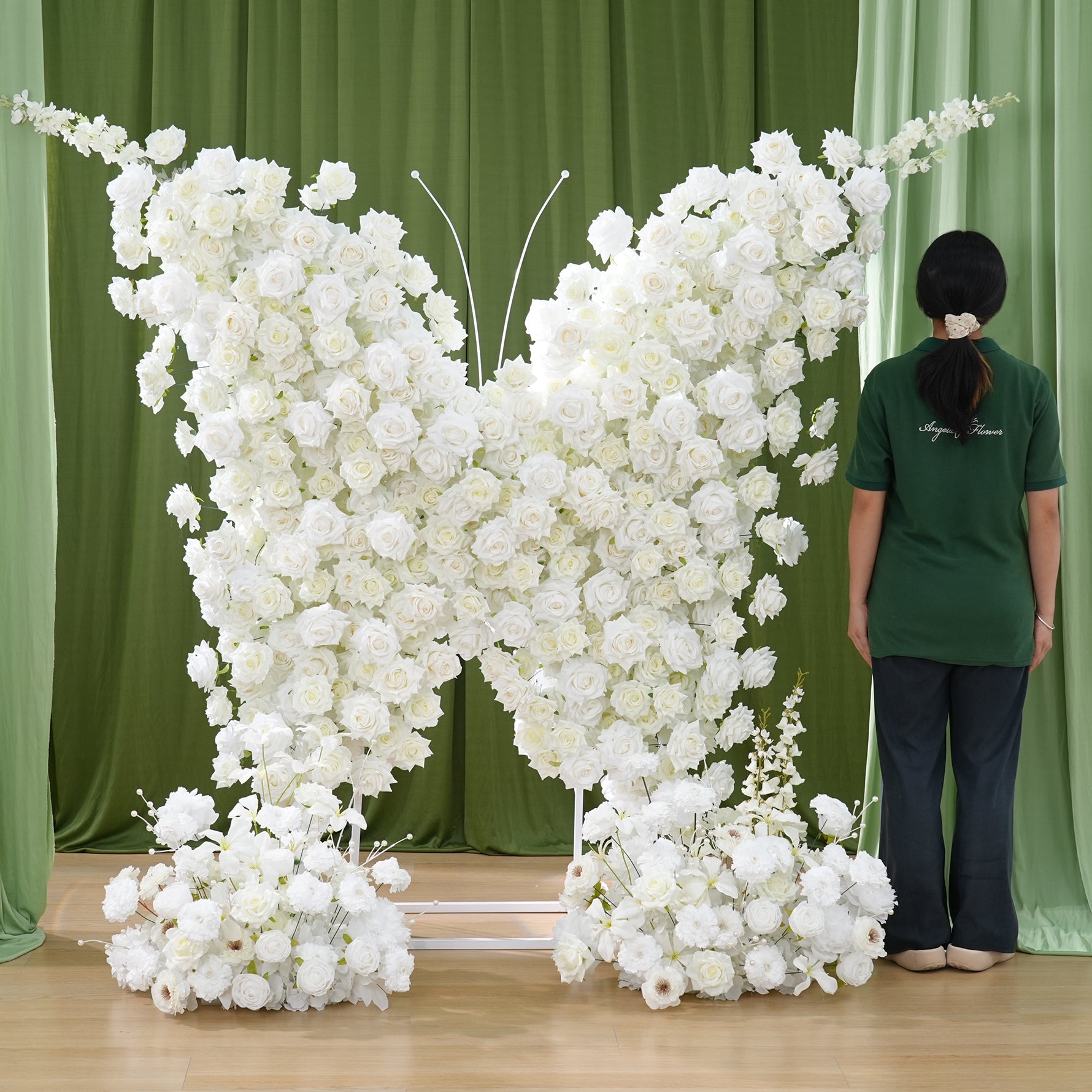 ドデカフラワーバルーン bridalshowerideasanddecoration