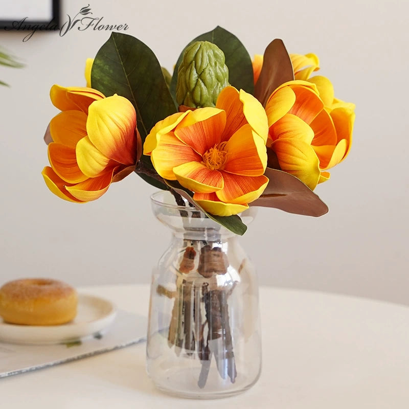 hand_tied_faux_magnolia_green_leaf_bunch