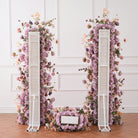 Artificial Purple Rose Ceremony Floral Swag
