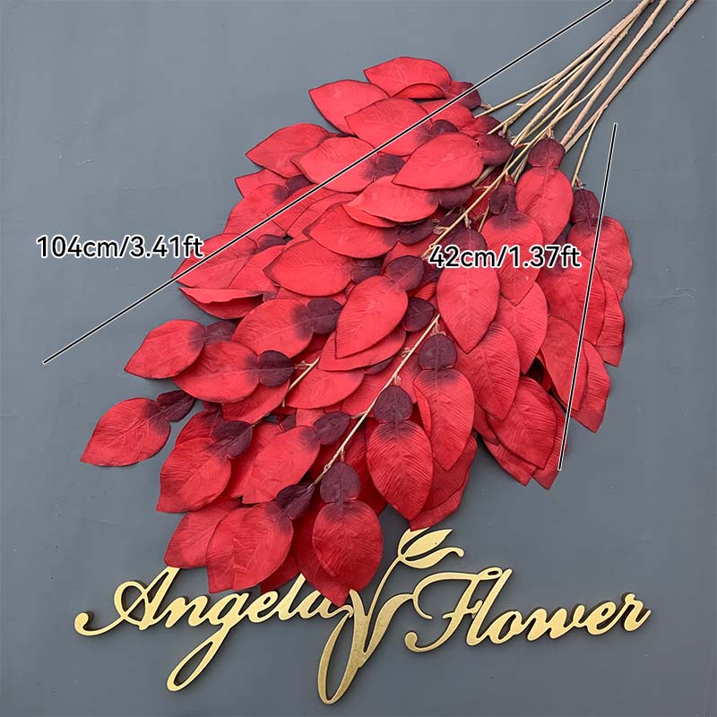 everlasting preserved ruscus oval leaves for wedding arch