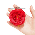 Multi color faux rose blooms wedding backdrop material