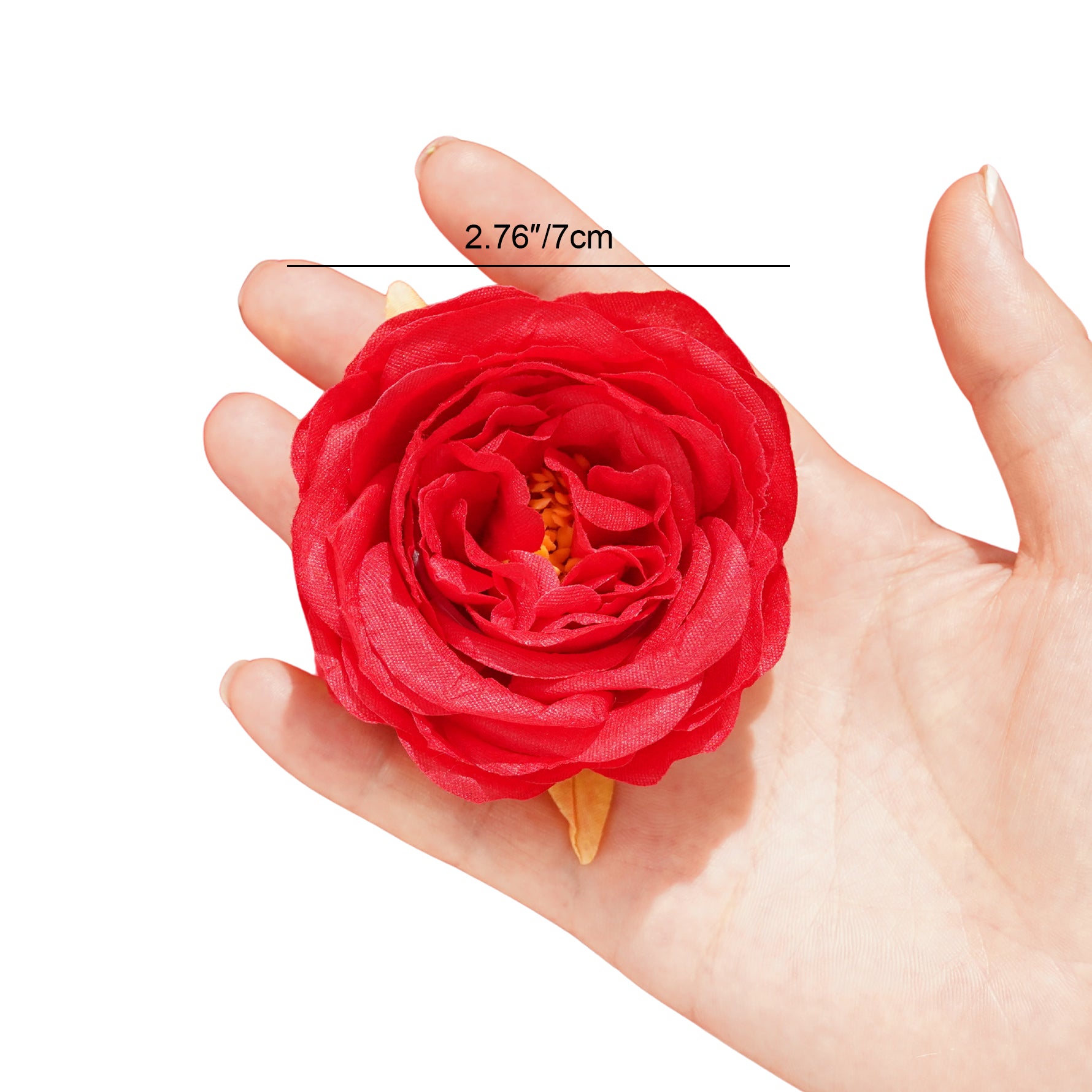 Multi color faux rose blooms wedding backdrop material