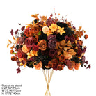 Long floral swag for wedding arch halloween backdrop