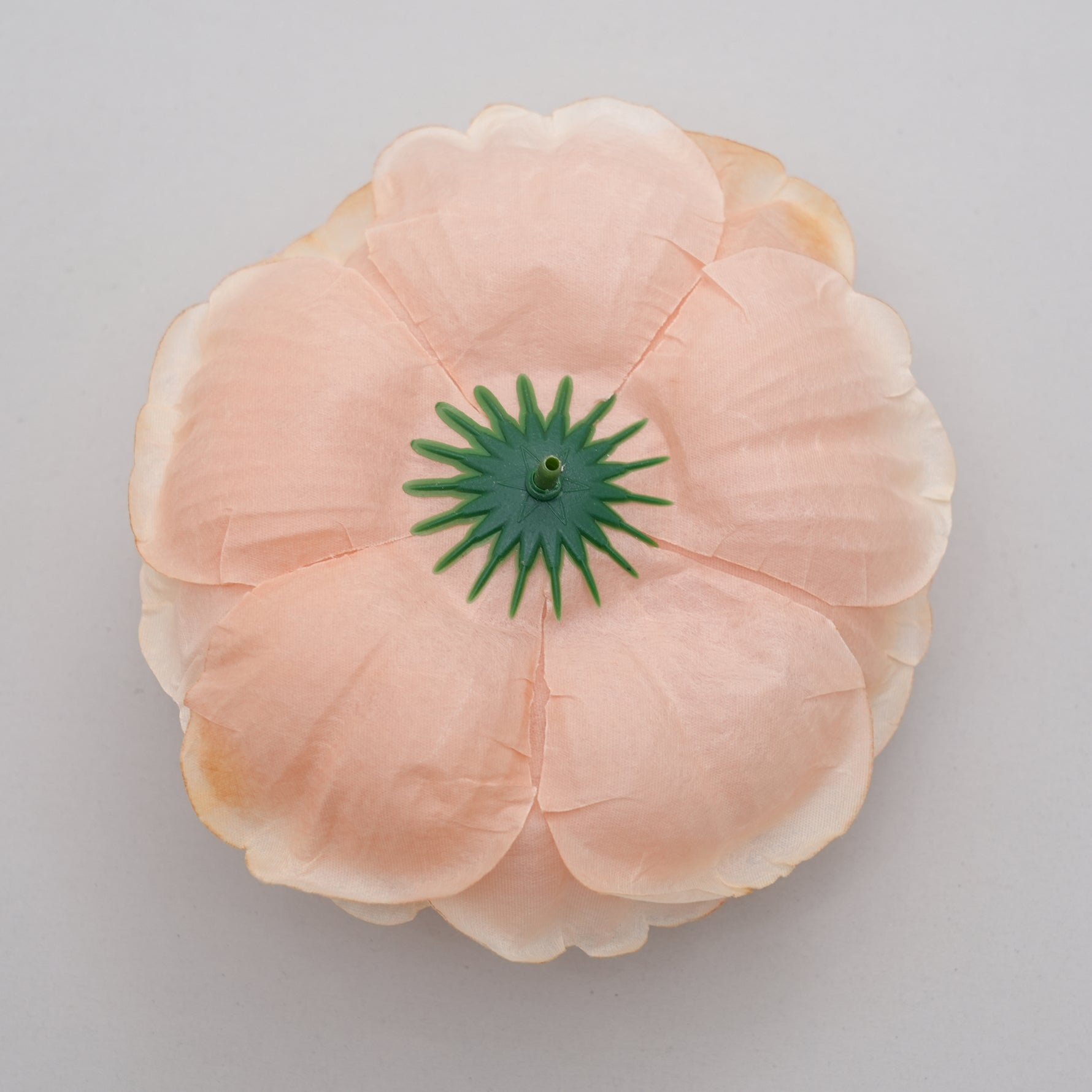 1. Blush faux peony head bulk wedding floral supply
