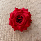 Multi color artificial rose head