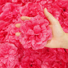 Realistic Fabric Flower Heads