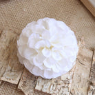 Ivory Faux pompom Bloom