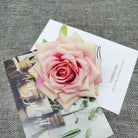 faux-rose-head-decoration