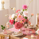 artificial spring flower arrangement wedding decor