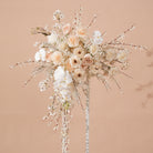 Complete layered floral pack including top, side and base blooms
