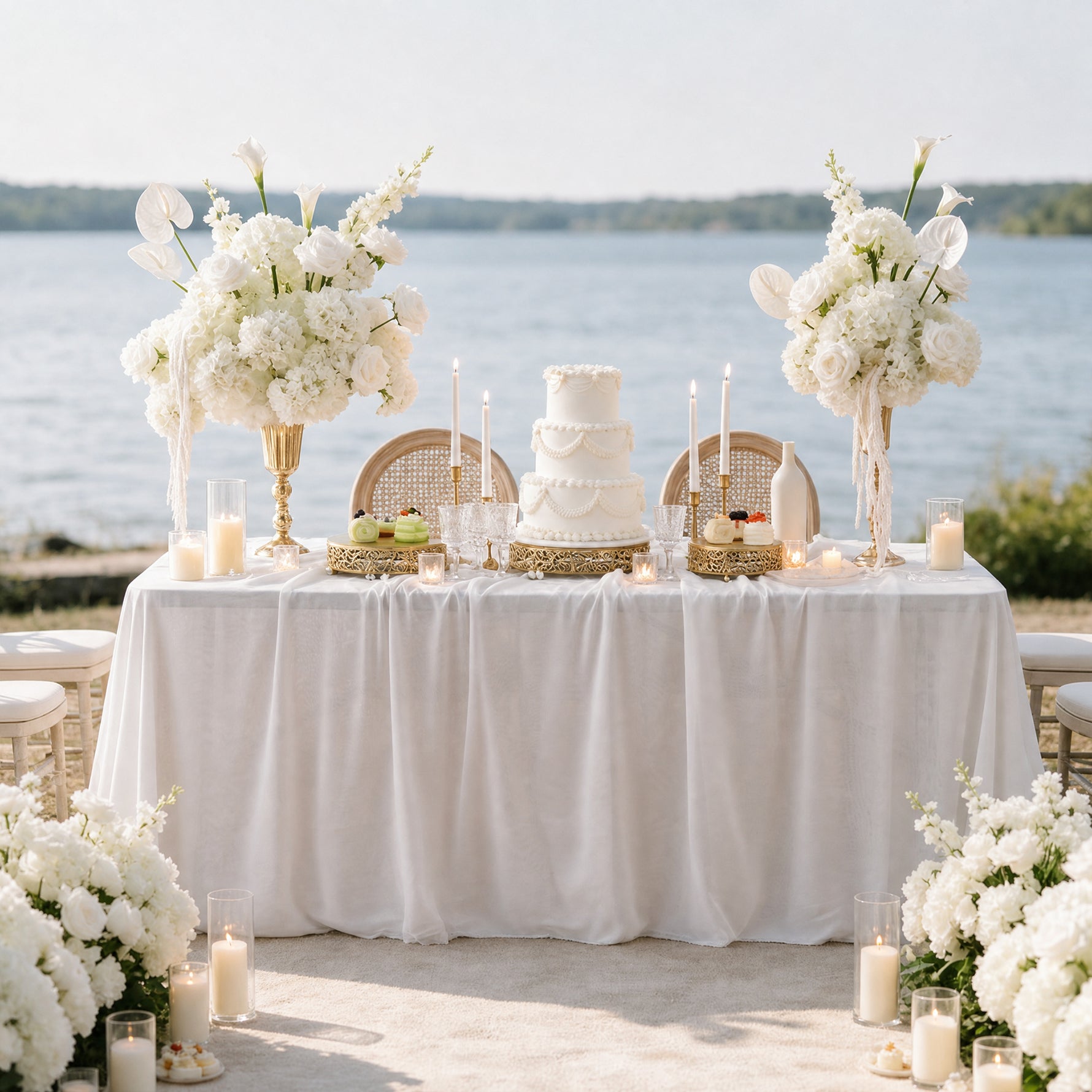 mixed_faux_white_hydrangea_rose_arrangement