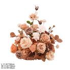 bulk‑faux‑caramel‑table‑centerpieces‑wholesale‑fall‑wedding‑event‑supplies
