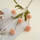 pastel_peach_artificial_pompom_spray