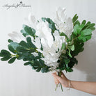 mixed‑white‑green‑artificial‑jujube‑leaf‑sprays‑hand‑held‑bouquet
