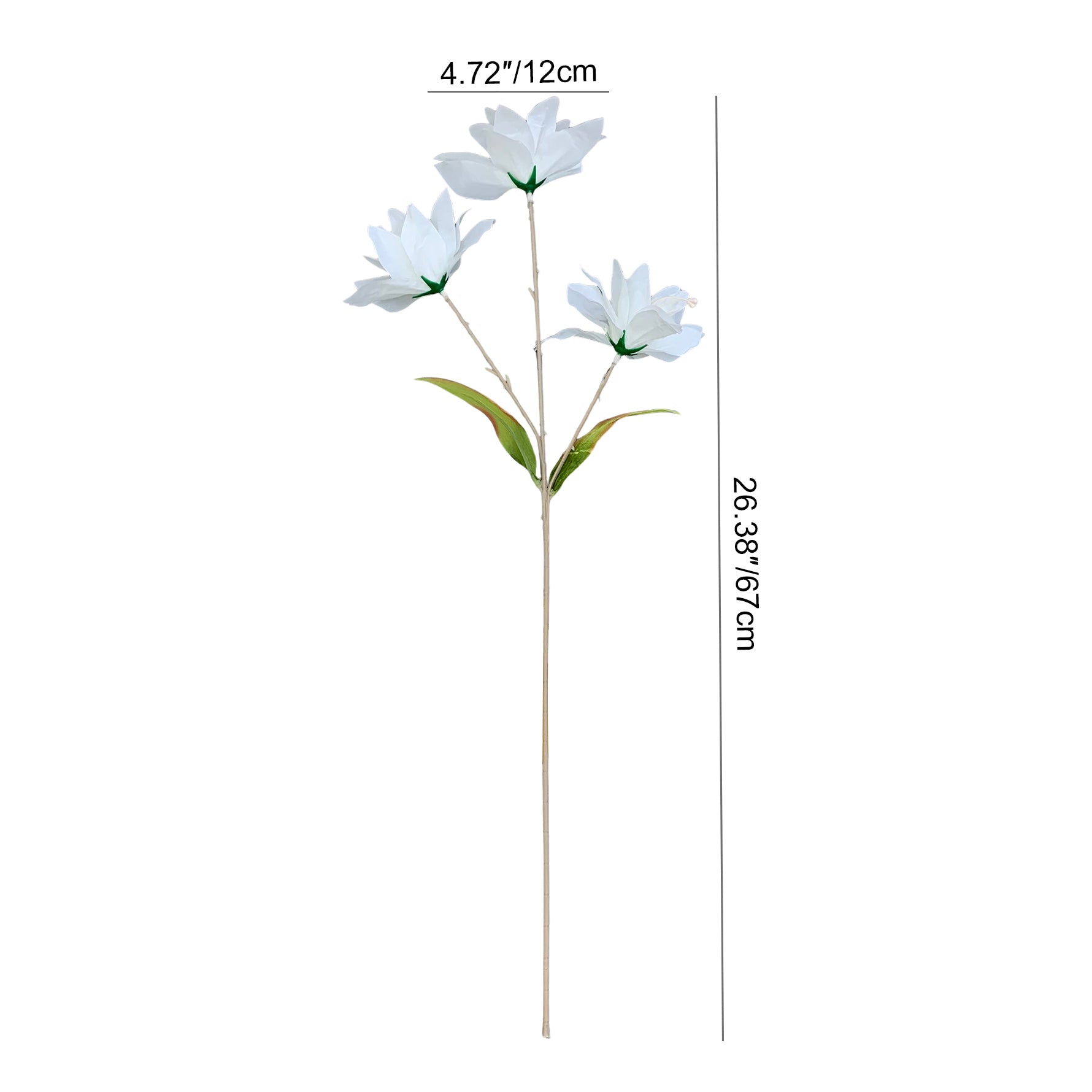 artificial lily flower hand hold photo