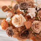 warm‑terracotta‑silk‑flower‑centerpiece‑fall‑banquet‑table‑setting‑decor