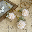 Handmade Look Artificial Flower Stems for Home Decor