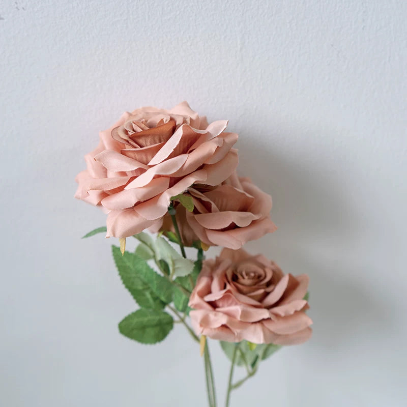 dusty‑pink‑fake‑rose‑branch‑wedding‑bouquet‑material
