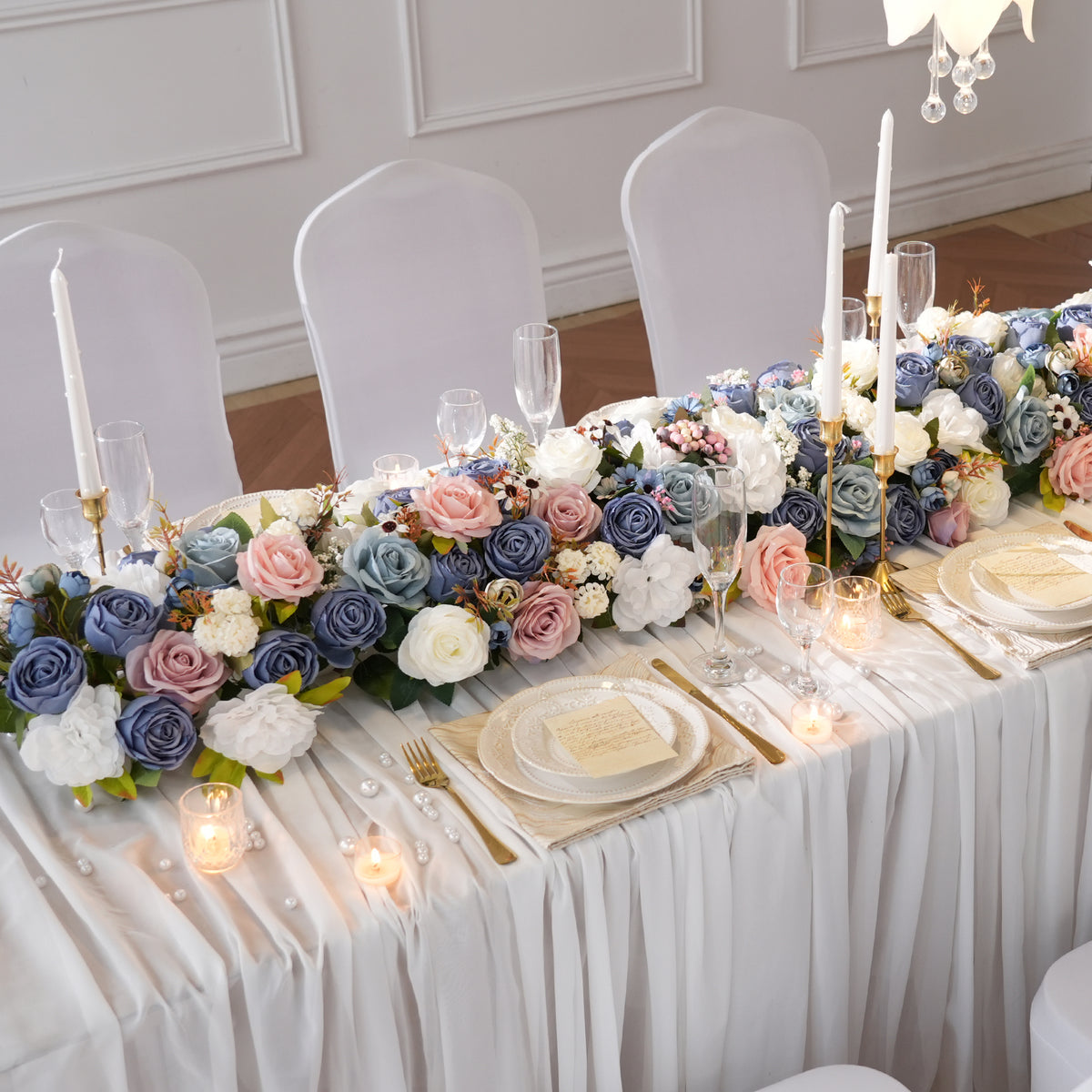 two_tone_rose_trailing_centerpiece