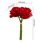 mauve_pink_rose_bunch_studio_photo