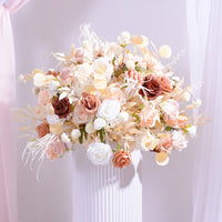 A863820 Champagne Series Wedding Reception Flower Ball Centerpiece For Table