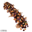 Dark vintage artificial floral bundle for wedding reception table and backdrop