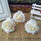 Romantic Pastel Artificial Roses for Wedding Flower Decor