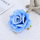 Yellow Artificial Rose Flower Heads for DIY Craft Supplies