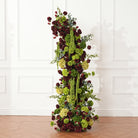 statement_wedding_floral_pillar