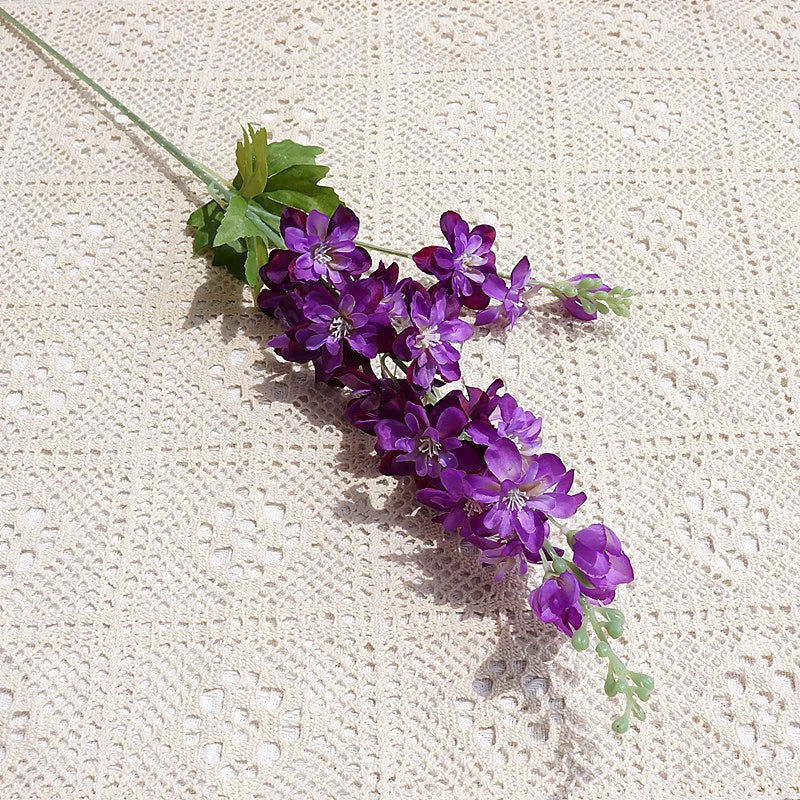 dark purple delphinium