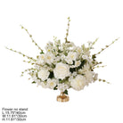 rose artificial flower pack for wedding backdrop styling