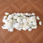 Classic White Floral Arch For Wedding Ceremony Setup