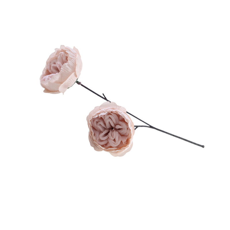 pastel pink silk rose for bridal shower decoration