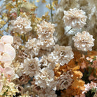 blush silk chanel peony stem wedding centerpiece flower
