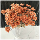 burnt_orange_artificial_clematis_vase_display